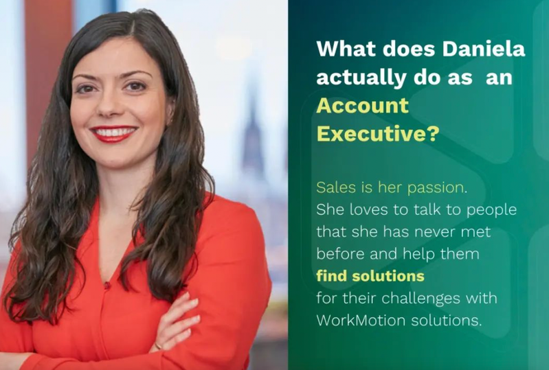 Employer branding content example